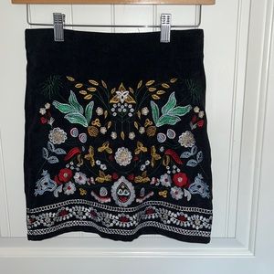 Embroidered Skirt